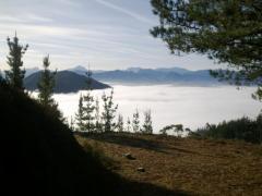 Mar de nubes desde Casa Rural en Cangas de Onís